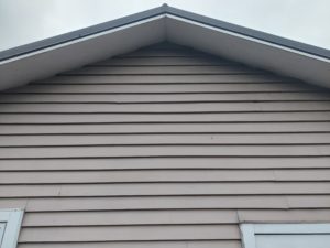 Before photo of a dirty House in Hawera before a House Wash by Woosh Exterior Cleaning Taranaki NZ