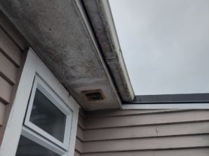 Before photo of a dirty House in Hawera before a House Wash by Woosh Exterior Cleaning Taranaki NZ