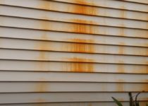 Rust Stains on House Siding