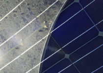 Dirty and Clean Solar Panel
