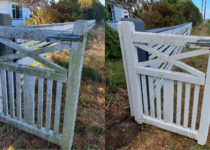 Painted Timber Fencing & Gates