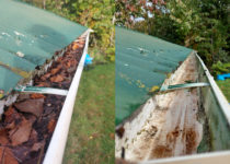 Gutters Full of Leaves, Sticks, and Debris