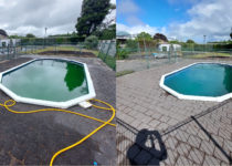 Concrete Pavers, Wash & Resand