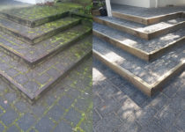 Concrete Pavers, Wash & Resand