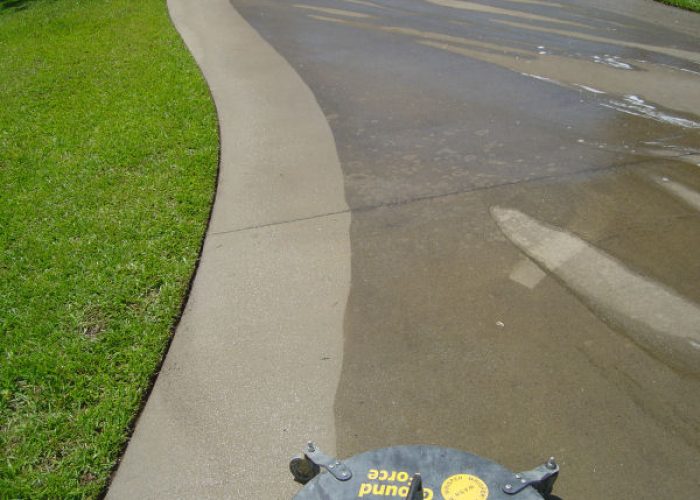 Driveway clean waterblasting services taranaki