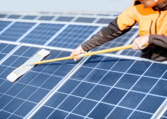 Professional solar panel cleaning in taranaki woosh exterior cleaning